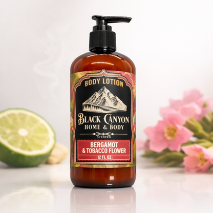 Bergamot & Tobacco Flower Scented Body Lotion