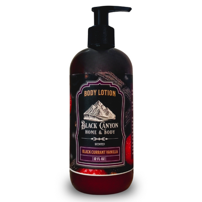 Black Currant Vanilla Scented Body Lotion
