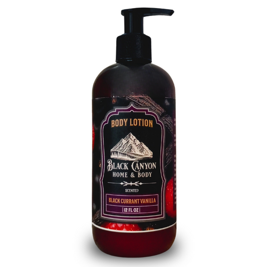 Black Currant Vanilla Scented Body Lotion