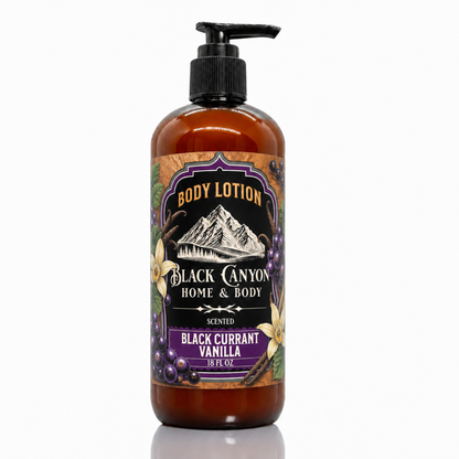 Black Currant Vanilla Scented Body Lotion