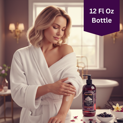 Black Currant Vanilla Scented Body Lotion