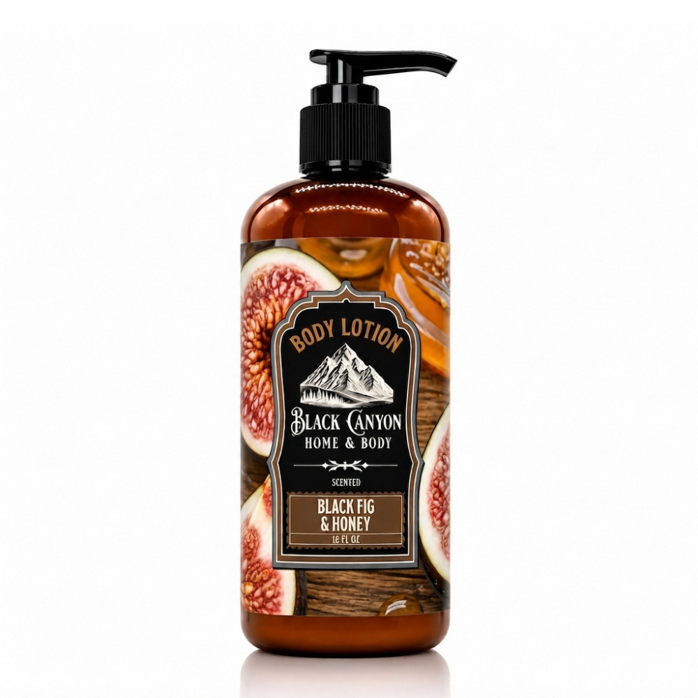 Black Fig & Honey Scented Body Lotion