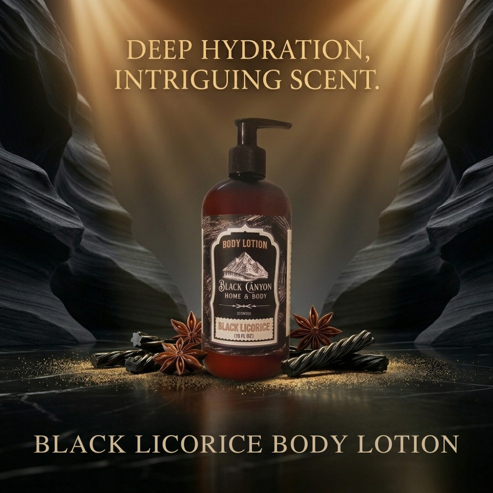 Black Licorice Scented Body Lotion