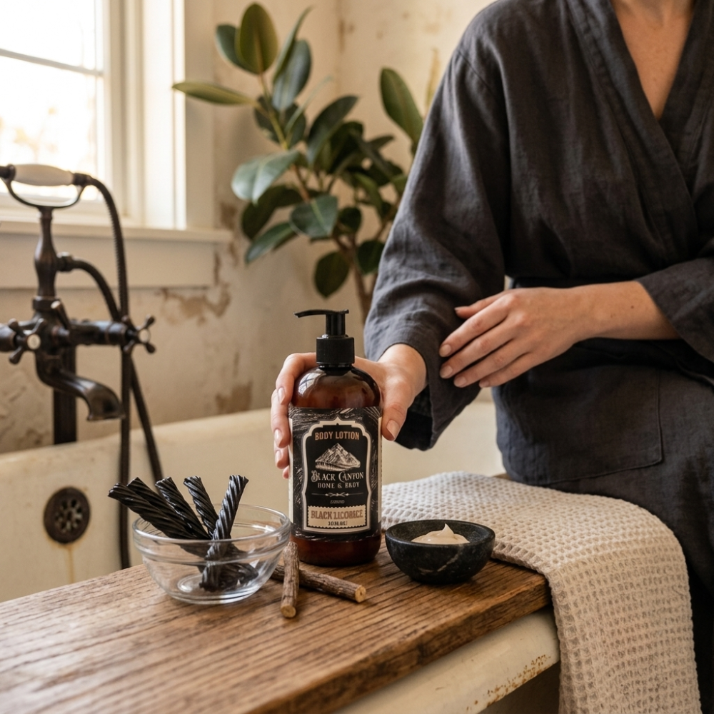 Black Licorice Scented Body Lotion