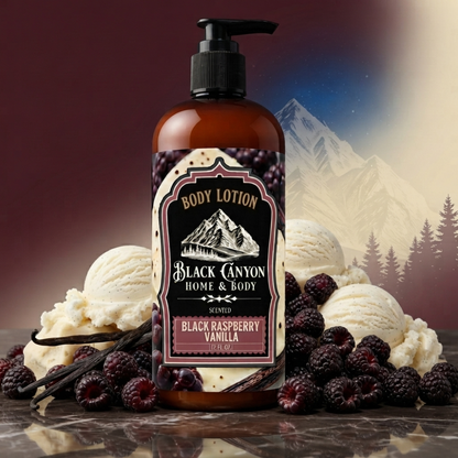 Black Raspberry Vanilla Scented Body Lotion