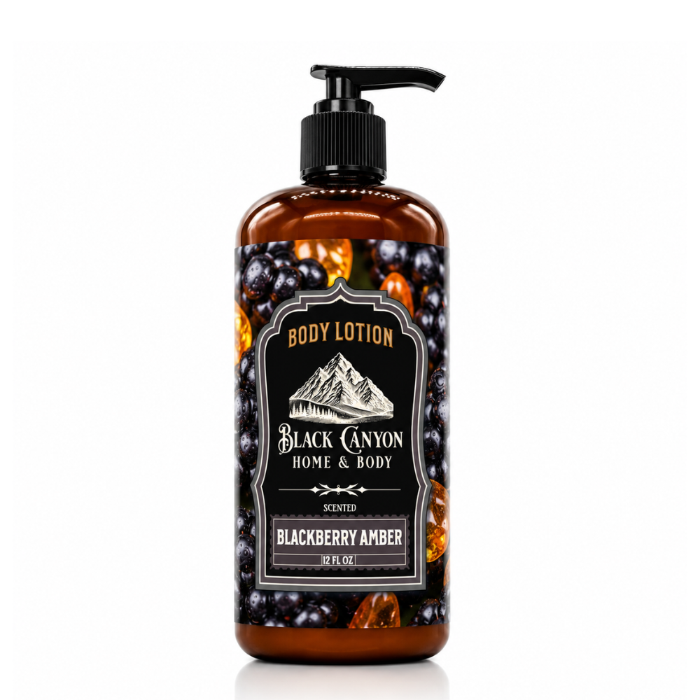 Blackberry Amber Scented Body Lotion