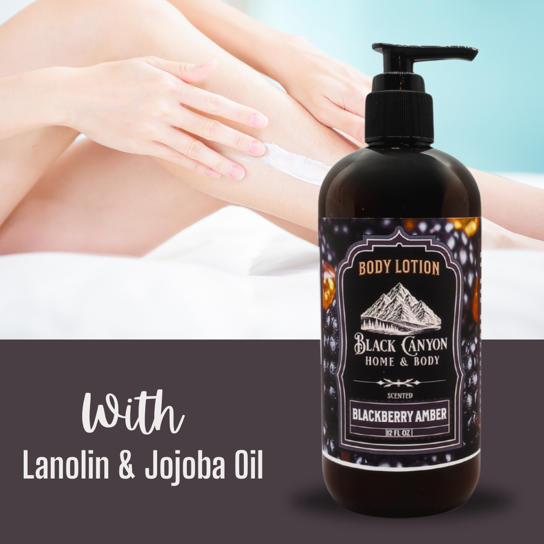 Blackberry Amber Scented Body Lotion