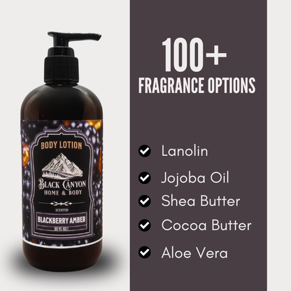 Blackberry Amber Scented Body Lotion