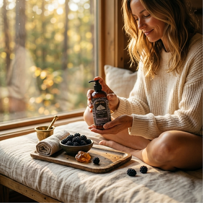 Blackberry Amber Scented Body Lotion