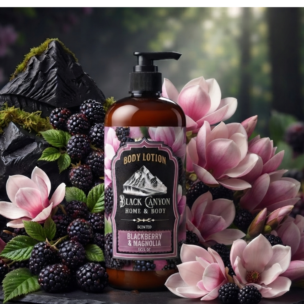 Blackberry & Magnolia Scented Body Lotion