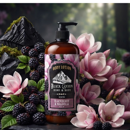 Blackberry & Magnolia Scented Body Lotion