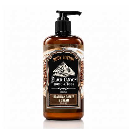 Brazilian Coffee & Cream Scented Body Lotion