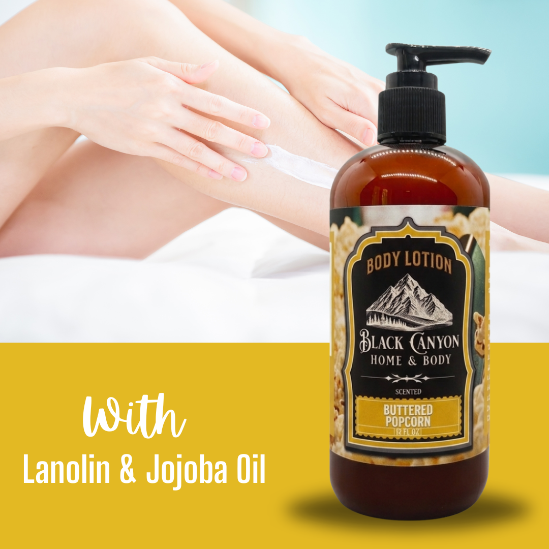 Buttered Popcorn Scented Body Lotion