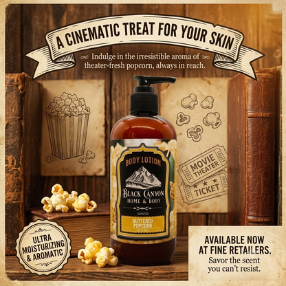Buttered Popcorn Scented Body Lotion