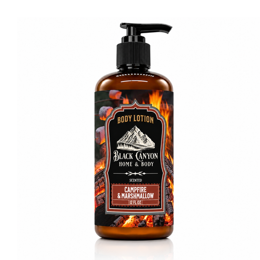 Campfire & Marshmallow Scented Body Lotion