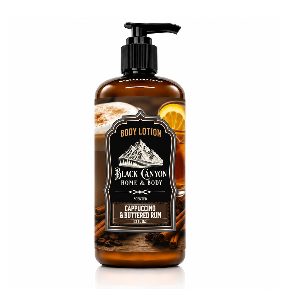 Cappuccino & Buttered Rum Scented Body Lotion