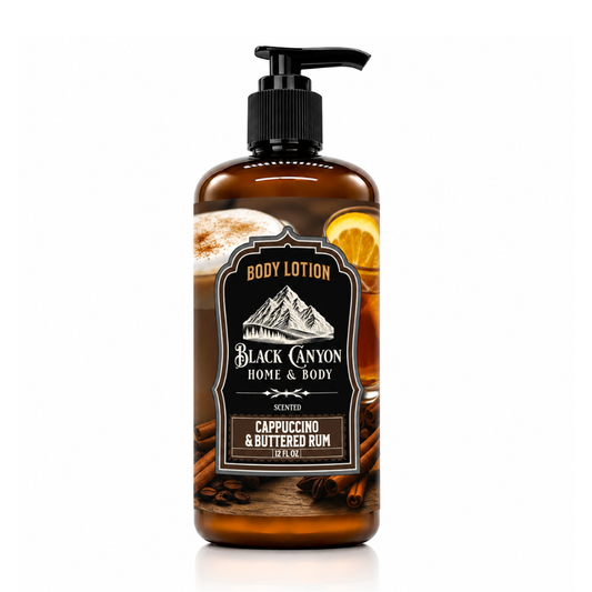 Cappuccino & Buttered Rum Scented Body Lotion
