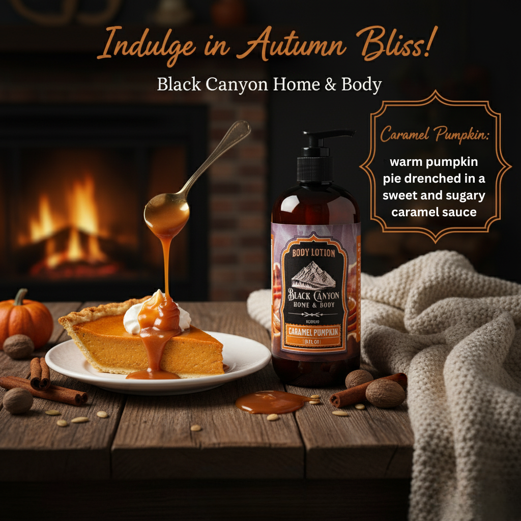 Caramel Pumpkin Scented Body Lotion