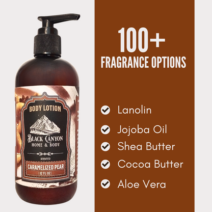 Black Canyon Caramelized Pear Scented Body Lotion