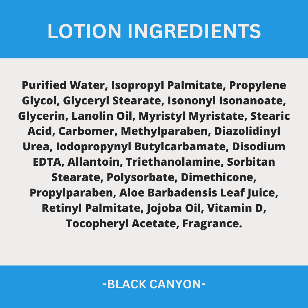 Black Canyon Caribbean Coconut Scented Body Lotion