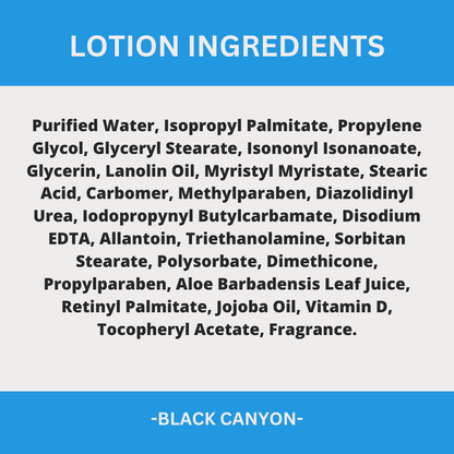 Black Canyon Caribbean Coconut Scented Body Lotion