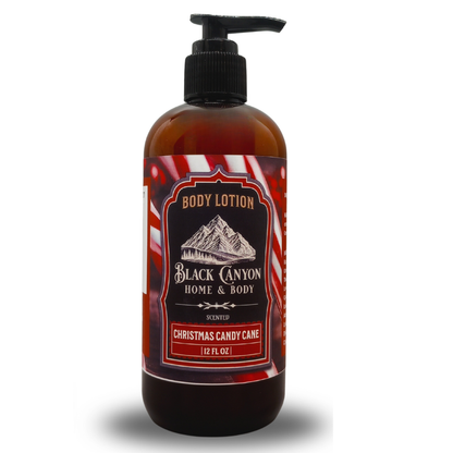 Black Canyon Christmas Candy Cane Scented Body Lotion