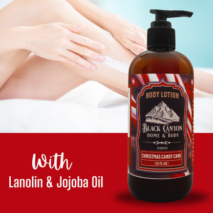 Black Canyon Christmas Candy Cane Scented Body Lotion