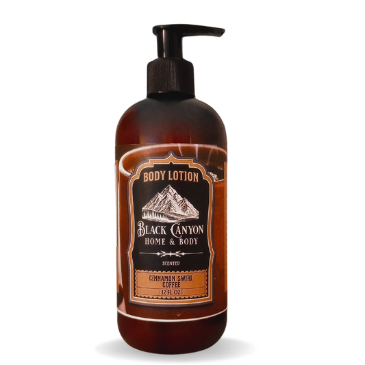 Black Canyon Cinnamon Swirl Coffee Scented Body Lotion