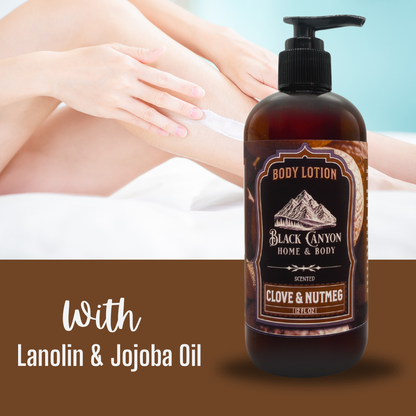 Black Canyon Clove & Nutmeg Scented Body Lotion