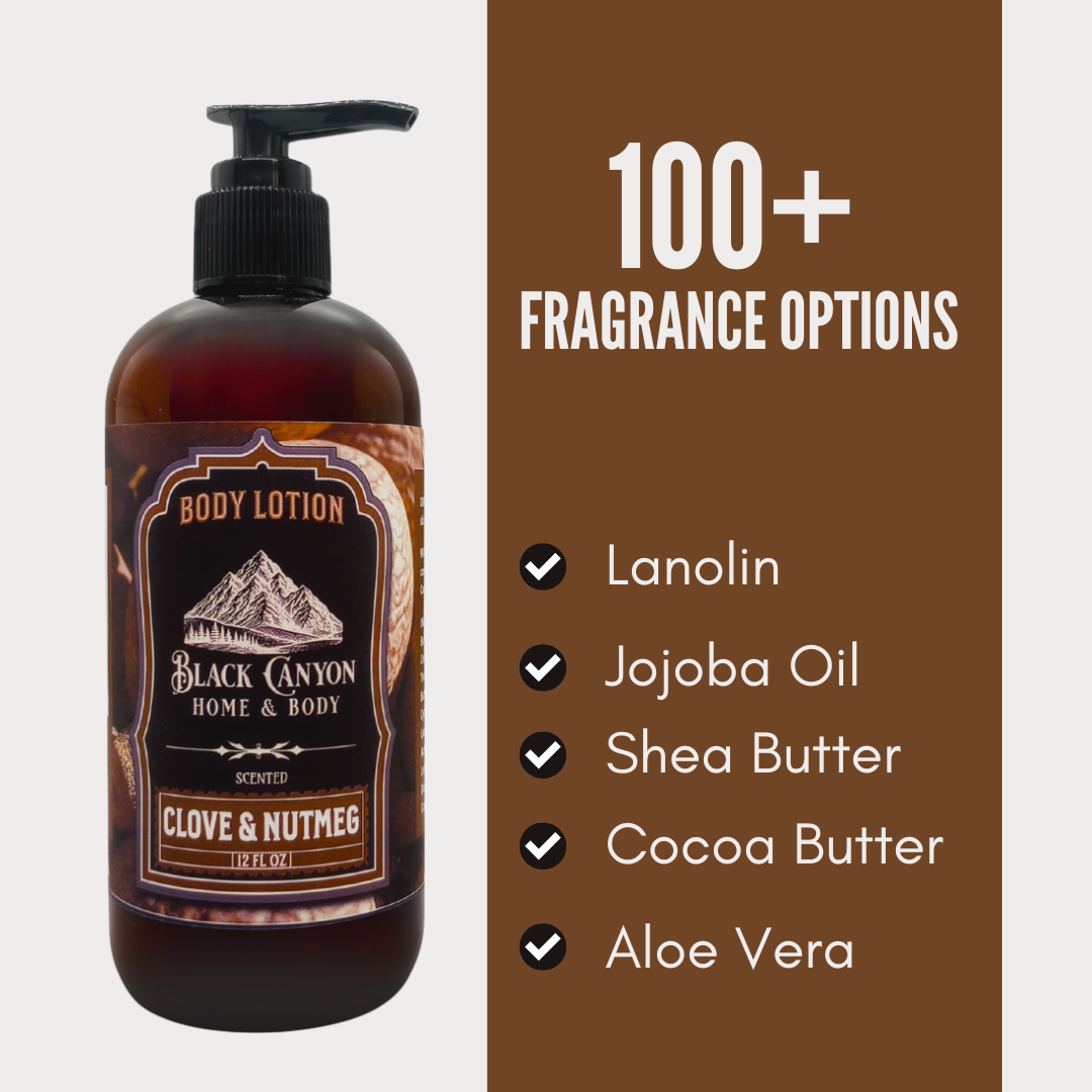Black Canyon Clove & Nutmeg Scented Body Lotion