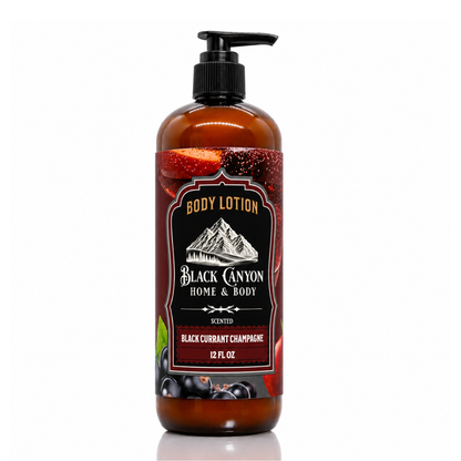Black Currant Champagne Scented Body Lotion