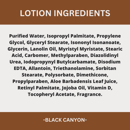 Black Canyon Drunken Coconut Scented Body Lotion