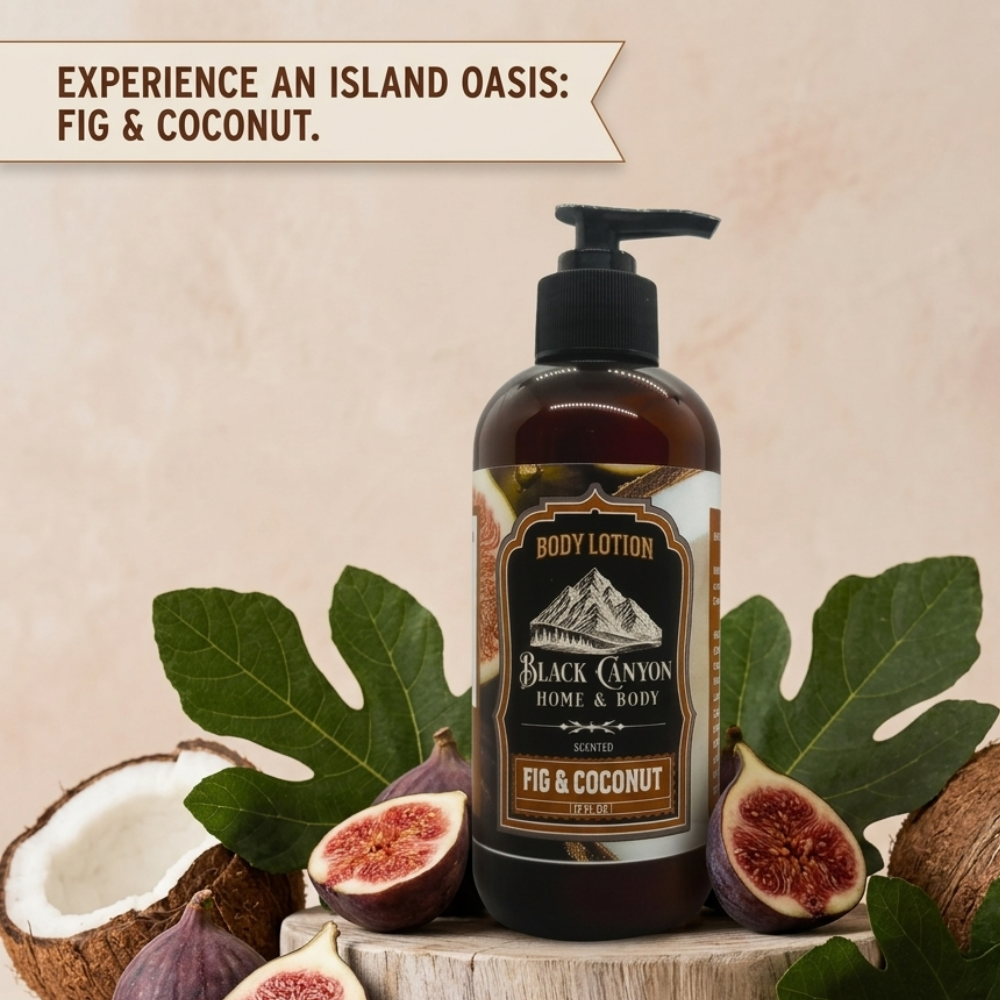 Fig & Coconut Scented Body Lotion