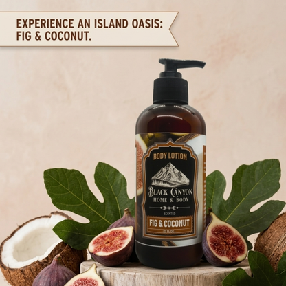 Fig & Coconut Scented Body Lotion
