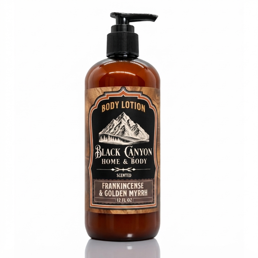Frankincense & Golden Myrrh Scented Body Lotion