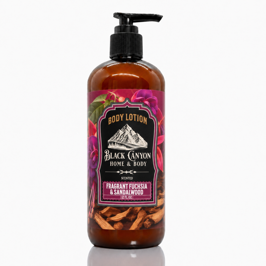 Fragrant Fuchsia & Sandalwood Scented Body Lotion