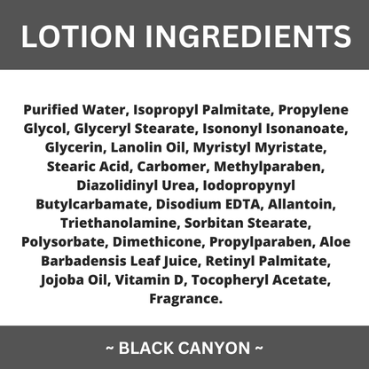Black Canyon Wild Blackberry Vanilla Scented Body Lotion