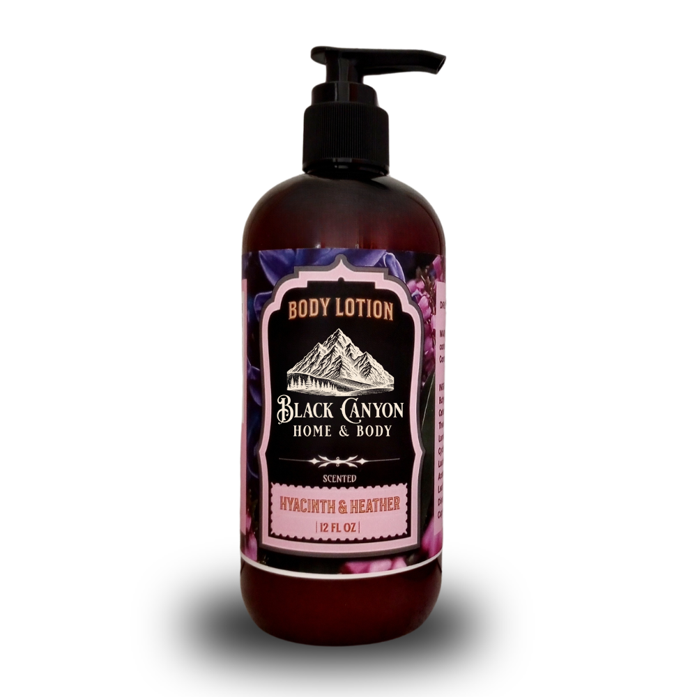 Black Canyon Hyacinth & Heather Scented Body Lotion