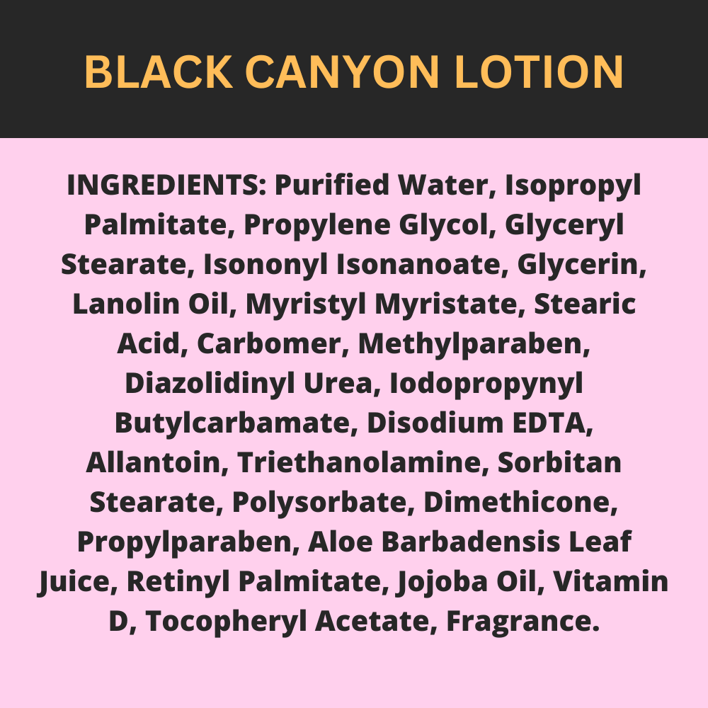 Black Canyon Hyacinth & Heather Scented Body Lotion