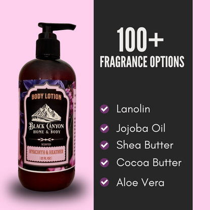 Black Canyon Hyacinth & Heather Scented Body Lotion