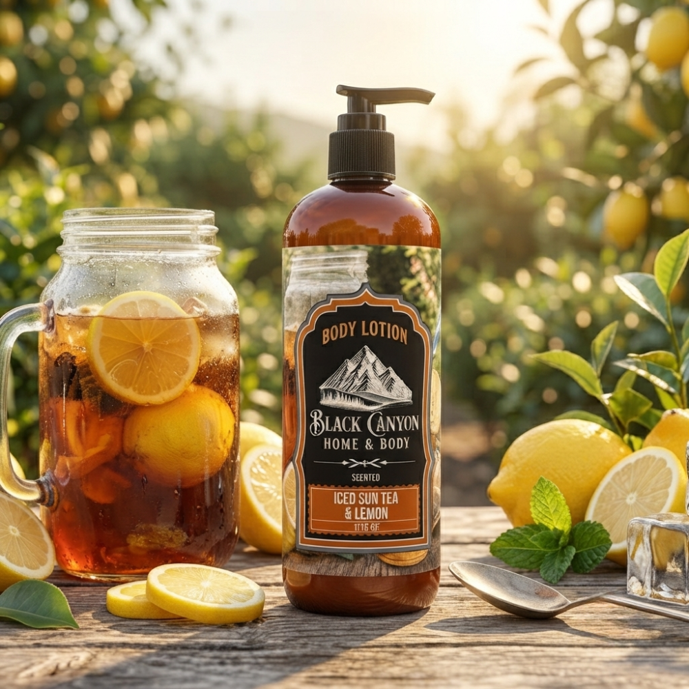 Iced Sun Tea & Lemon Scented Body Lotion
