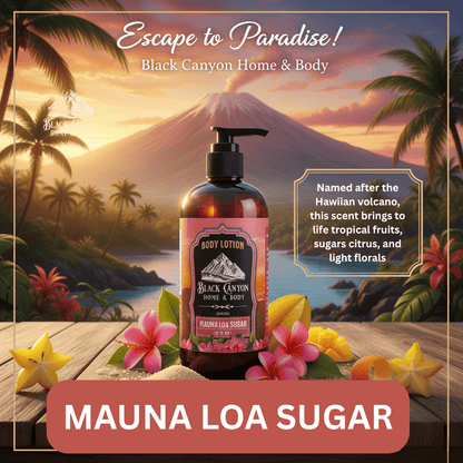 Black Canyon Mauna Loa Sugar Scented Body Lotion