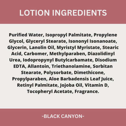 Black Canyon Mauna Loa Sugar Scented Body Lotion