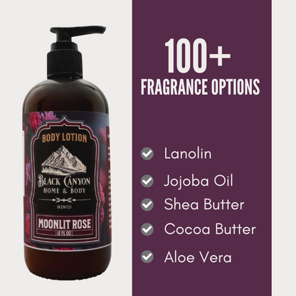 Black Canyon Moonlit Rose Scented Body Lotion