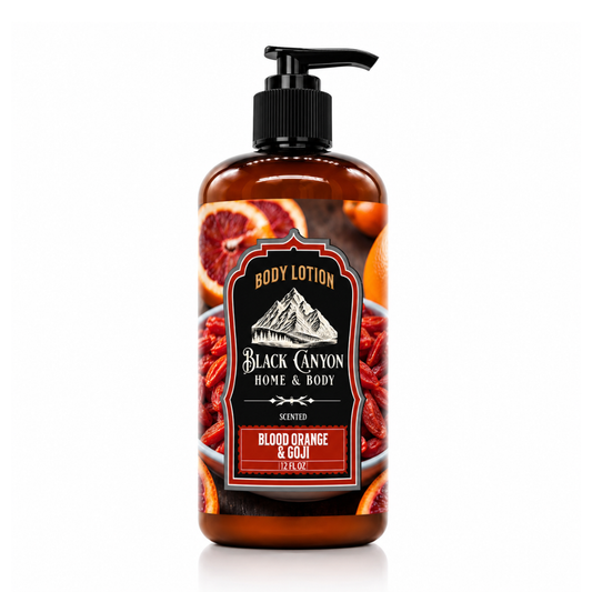 Blood Orange & Goji Scented Body Lotion