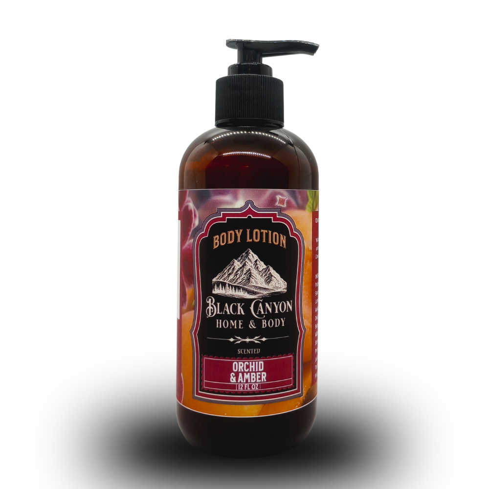 Orchid & Amber Scented Body Lotion