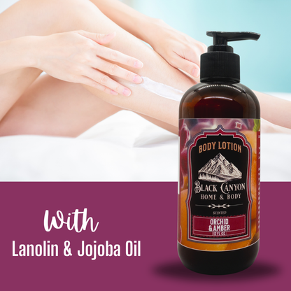 Orchid & Amber Scented Body Lotion