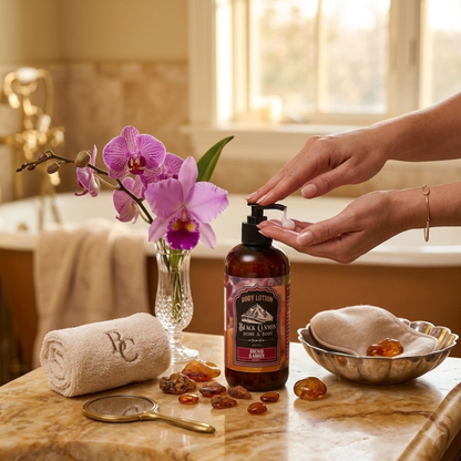 Orchid & Amber Scented Body Lotion