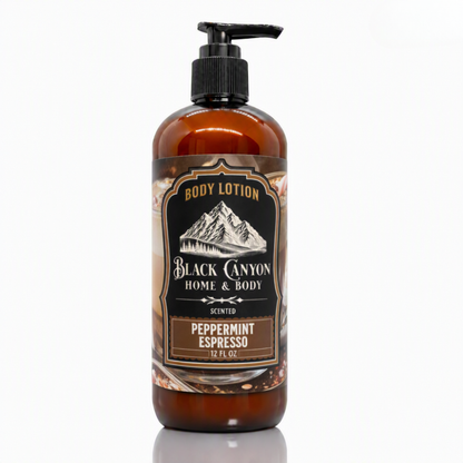 Peppermint Espresso Scented Body Lotion