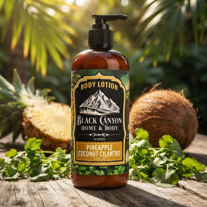 Pineapple Coconut Cilantro Scented Body Lotion